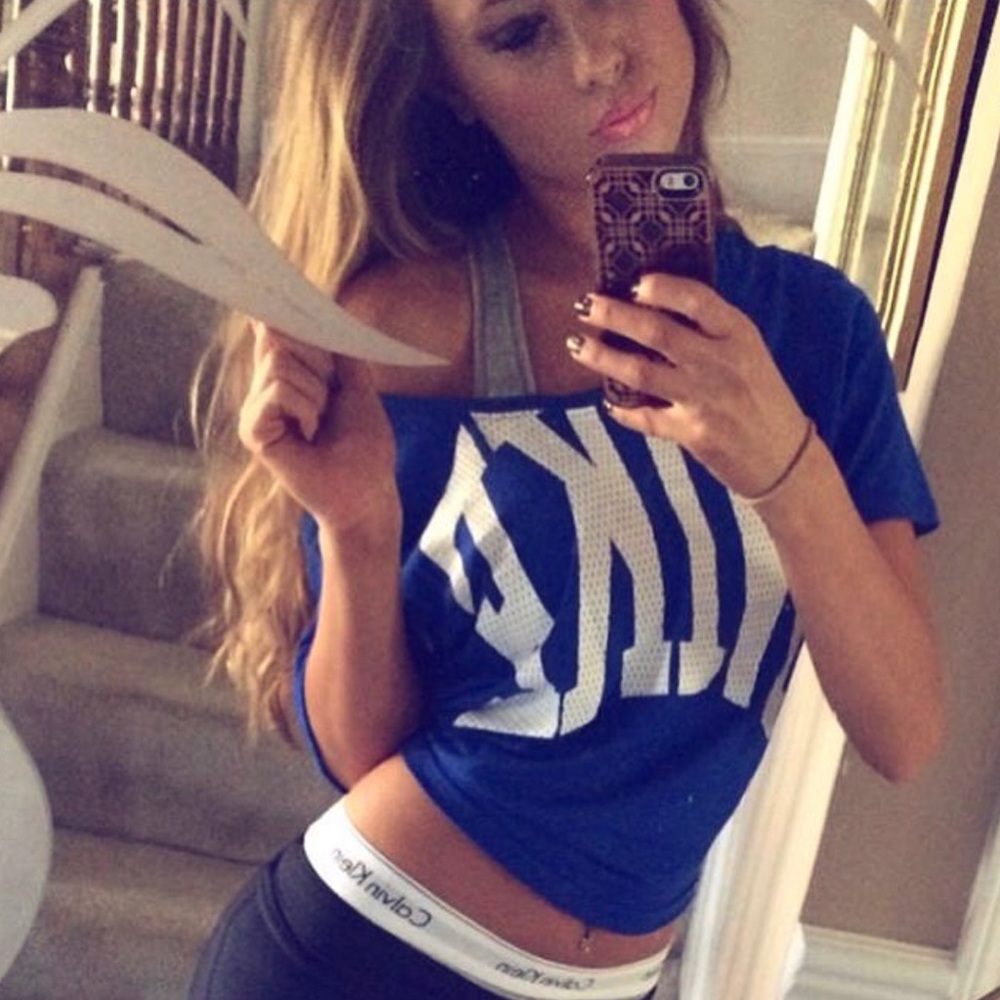 Nike Blue Graphic Tee